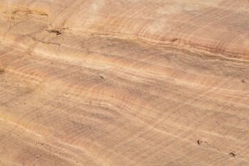Layered structure of sandstone from Saudi Arabia