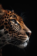 Obraz premium Leopard Face Close Up