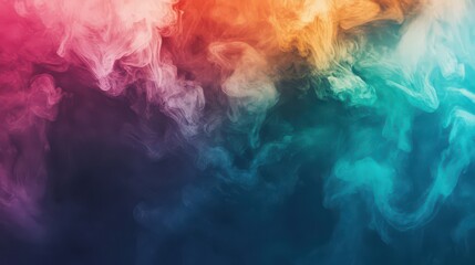 Colorful Abstract Smoke Patterns