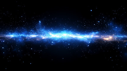 Fototapeta premium 光輝く宇宙
