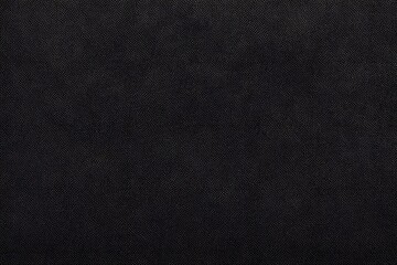 Fototapeta premium Rough and worn denim fabric in a deep black wash with subtle texture, Ai Generated