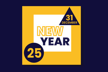 new year social media template