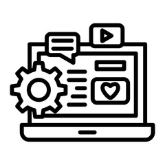 Content Management Icon