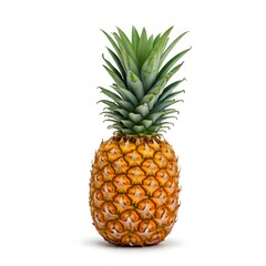 Fototapeta premium Pineapple isolated on white background