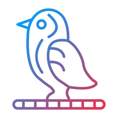 Bird Vector Icon Style