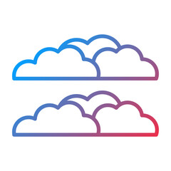 Cloud Vector Icon Style