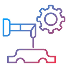 Fixed Automation Vector Icon Style