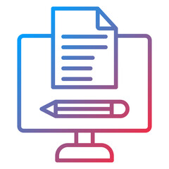 Form AutoFill Vector Icon Style