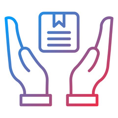 Obraz premium Package Handling Vector Icon Style