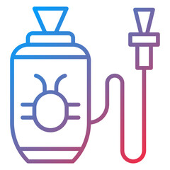 Insecticide Sprayer Vector Icon Style