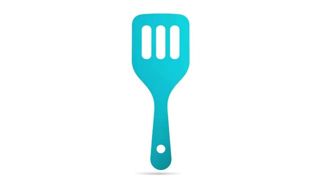  kitchen spatula icon style. generative ai 