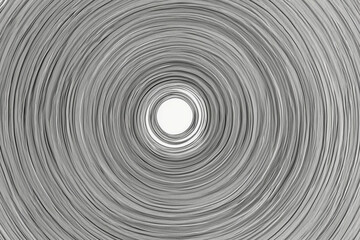 Fototapeta premium White abstract background with gray circle lines. Suitable for background