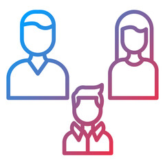 Family Vector Icon Style