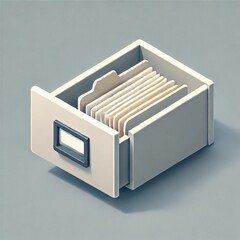コンピュータ, ビジネス, テクノロジーのアイソメトリックイラスト画像Computer, business, technology isometric illustration image