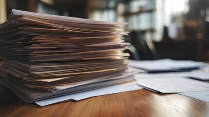 Purple paper stack, minimalist design and creative inspiration purple