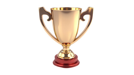 Golden Trophy for Achievement and Success