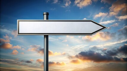 Concept = Title: signposts the direct way to cooperation versus competition Asymmetrical