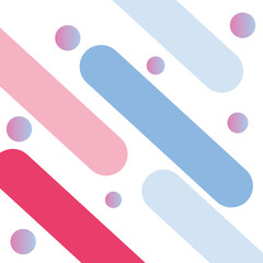 seamless pattern with blue circles