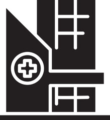 Hospital Building Icon