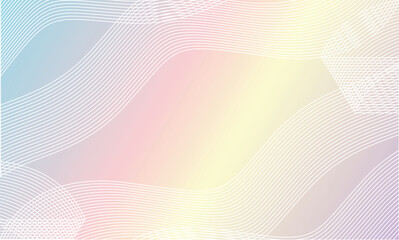 abstract colorful background with waves