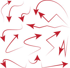 Basic Vector Arrow Shapes Variation For Your Project 