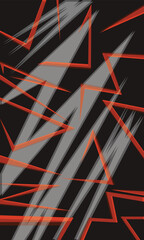 red and black background