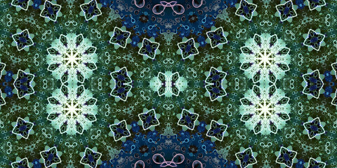 Seamless abstract wide pattern. Woven texture