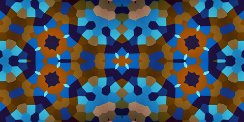 Seamless abstract wide pattern. Woven texture