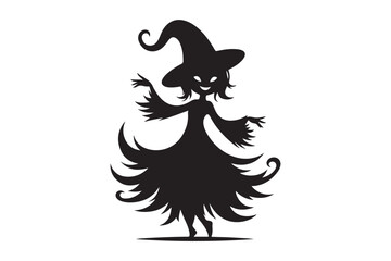 Ghost Halloween vector silhouette 13.eps