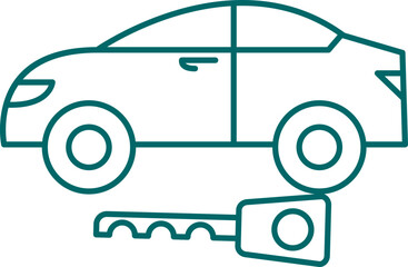 Car Rent Icon