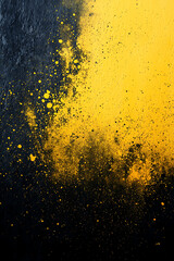 Yellow and Black Grungy Texture Background mobile wallpaper