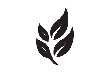 Herbal leaf plant icon Simple illustration 26.eps