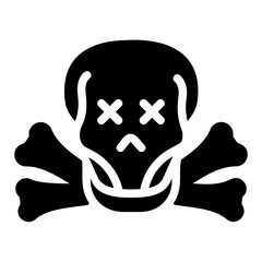 skull Solid icon