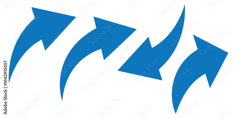 Canvas Prints curved arrow png, black curved arrow icon ioslated on transparent background