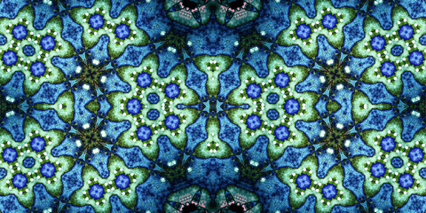 Seamless abstract wide pattern. Woven texture