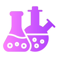 flasks Gradient icon