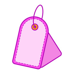Discount tag icon. sales tag illustration on the white background