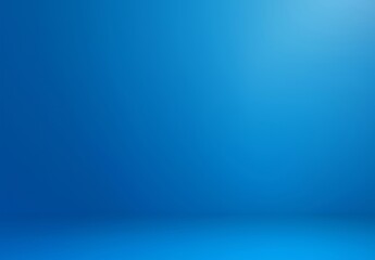 Obraz premium A Tranquil and Serene Blue Gradient Background for Design
