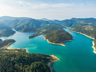 Zaovine lake, Tara mountain, Serbia