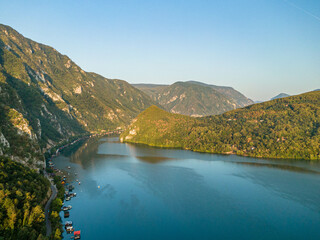 Perućac lake, Bajina Ba&scaron;ta, Serbia