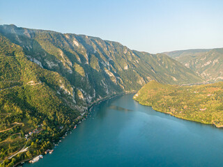 Perućac lake, Bajina Ba&scaron;ta, Serbia