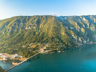 Perućac lake, Bajina Ba&scaron;ta, Serbia