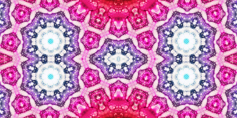 Seamless abstract wide pattern. Woven texture