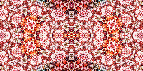 Fototapeta premium Seamless abstract wide pattern. Woven texture