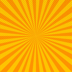 Obraz premium Flat design bright comics wallpaper design