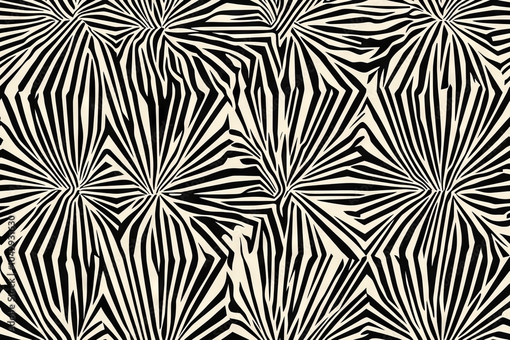 Poster vector seamless pattern with modern stylish abstract texture featuring repeating geometric shapes co