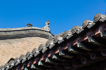 roof of chinese temple