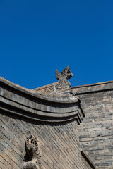 Obraz premium chinese temple roof