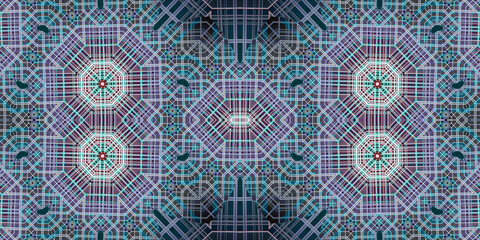 Seamless abstract wide pattern. Woven texture