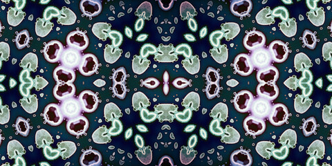 Seamless abstract wide pattern. Woven texture